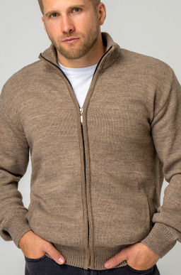 Мужской свитер на молнии Happyfox