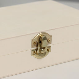 Шкатулка для росписи дерево «Прямоугольная», для творчества, декора, замок, 18×11×4.5 см