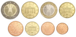 Набор монет евро Германия
