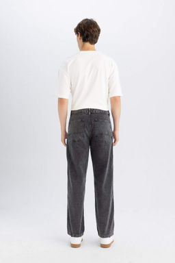 Широкие прямые широкие джинсовые брюки - Defacto фото 5