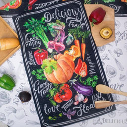 Полотенце Этель Delicious Fresh 40х70 см, 100% хлопок, саржа 190 гр/м2 фото 4