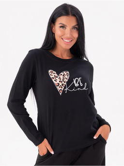 Лонгслив ВЕ женский черный