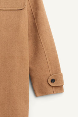 LIMITED EDITION WOOL BLEND COAT - Zara фото 10
