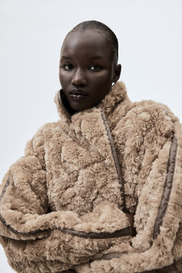 Fluffy coat - H&m фото 2