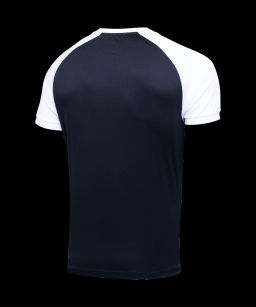 Футболка игровая JOGEL CAMP Reglan Jersey, черный/белый, детский