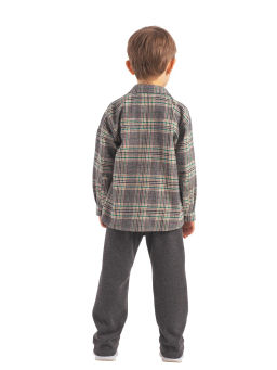 Рубашка мал. из мягкой фланели О36715 - Карамелли фото 2