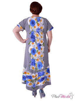 Платье Модель №451 размеры 44-80 - Plusmoda фото 4