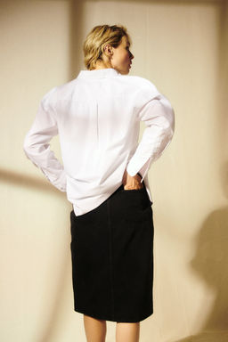 Falda denim hasta la rodilla - H&m фото 2