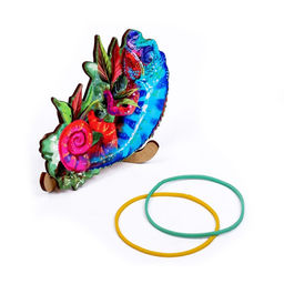 Фигурный пазл «Хамелеон»