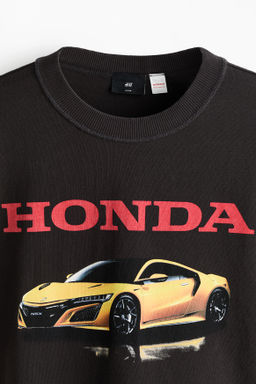 Camiseta estampada Loose Fit - H&m фото 7