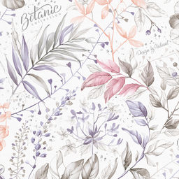 Кофр подвесной для хранения, 4 секции, 30*30*84 см, BOTANIC LILAC, шт - Valiant фото 3