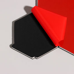 Панель ПВХ самоклеящаяся TAKE IT EASY «Мозаика соты», 300×300 мм, цвет светлый