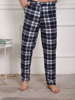 Брюки мужские Легион сине-белый/клетка