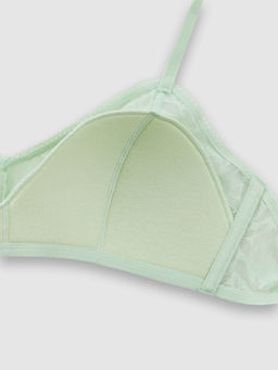 Бюстгальтер женский мятный кружевной мятный 512530