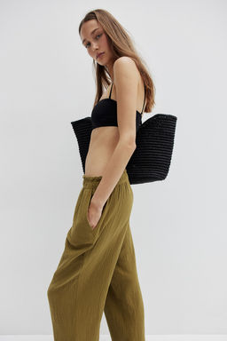 Pantalon paper bag