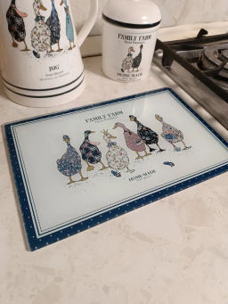 ДОСКА РАЗДЕЛОЧНАЯ ГУСИ 20*30*0.4 СМ - Agness фото 6