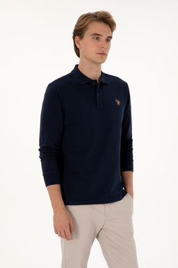 Erkek Lacivert Basic Sweatshirt Sepette S_rpriz _ndirim - U.s. polo assn фото 3
