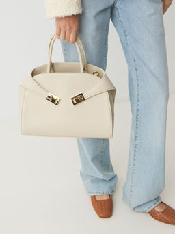 Женский тоут TENDANCE Артикул 4534110, светло-бежевый  фото 5