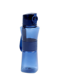 Бутылка для воды, 550 мл, 23.5×6.7 см, синяя