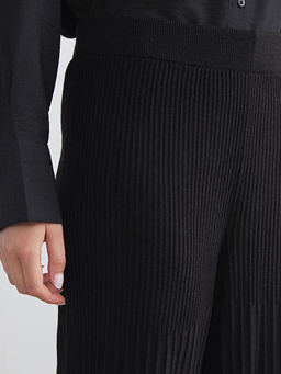 Beli Lastikli Kad?n Triko Pantolon