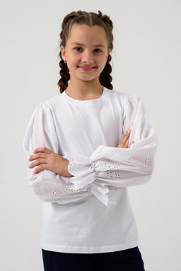 Блузка Евдокия длинный рукав