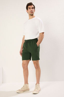 TRENDYOL MAN Premium Siyah Regular %100 Pamuklu Dokulu Sort TMNSS23SR00035 - Trendyolmilla фото 3