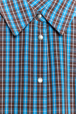 SHORT CHECKED DRESS WITH BELT AND RUFFLES - Zara фото 24