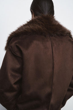 DOUBLE-FACED COAT ZW COLLECTION - Zara фото 3