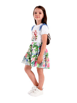 Юбка-шорты для девочки О57238 - Карамелли фото 3