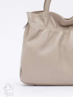 Сумка женская кожаная 8506VG beige Vitelli Grassi