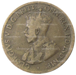 1/2 пенни 1921 года Австралия
