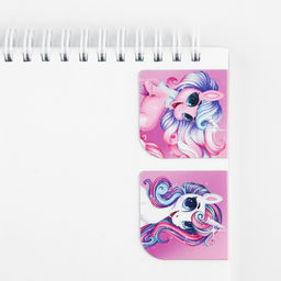 Цена за 2 шт. Подарочный набор Яркая звездочка, блокнот А6, 32 листа, наклейки, магнитные закладки - Artfox фото 2