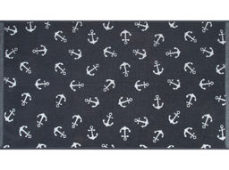 Полотенце махровое 6с103.412ж1 Якоря(антрацит) 50х90см