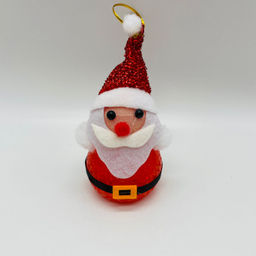 Елочная игрушка - Дед Мороз 9 см 12 шт в уп (свет) (арт. 6210-9) - Ип лебедев о.ю фото 2