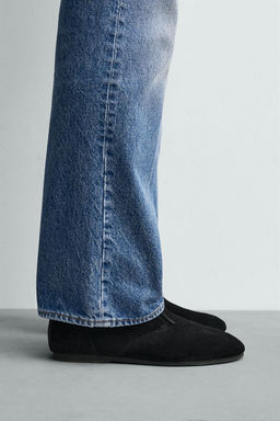BOTA PIEL SUELA VIBRAM® AARON LEVINE X ZARA / Negro