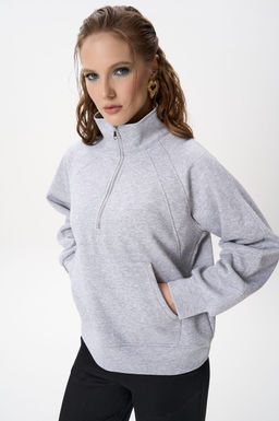 Свитшот Деми (темно-серый) - Эльза фото 8