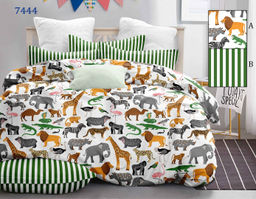 Постельное белье - Бязь Зоопарк Ясельный - Luteks фото 2