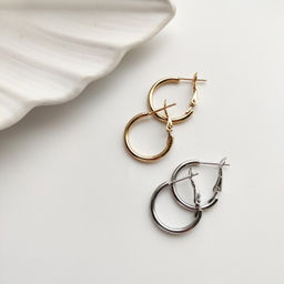 Серьги - кольца - Vel vett фото 6