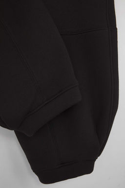 Teen Siyah Dikis Detayl? Jogger Kal?n Ici Polarl? Orme Esofman Alt? TWOAW26EA00000
