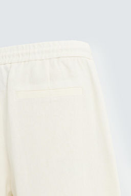 VISCOSE-JUTE TROUSERS - Zara фото 27