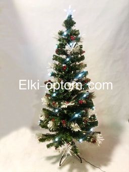 Елка светодиодная (шишки, ягоды, снег)150 см - Ип лебедев о.ю фото 2