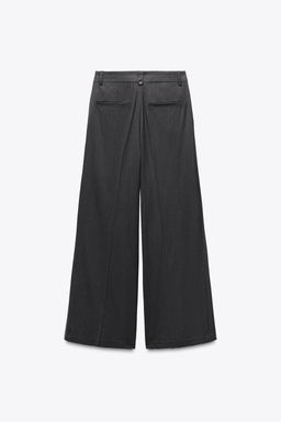 DOUBLE PLEAT TROUSERS - Zara фото 8