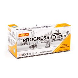 Трактор Прогресс снегоуборочный инерционный (оранжевый) (в коробке) - Полесье фото 10