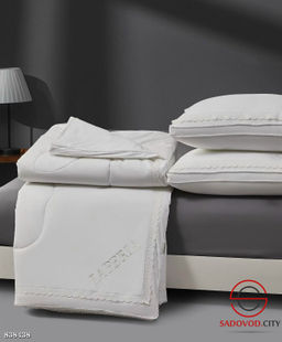 Одеяло и подушки с наполнителем бамбука и шелка