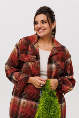 Пальто ANELLI 1338 мускатная тыква  фото 8