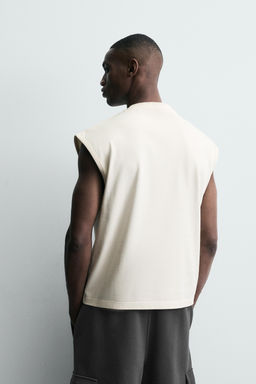 NEOPRENE EFFECT TANK TOP - Zara фото 12