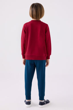 Boy Bordeaux Pajama Set Неожиданная скидка в корзине - U.s. polo assn фото 4