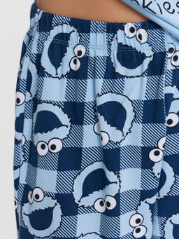 Пижама для мальчиков голубая с принтом Cookie Monster - Mark formelle фото 9