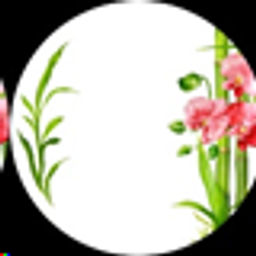 Блюдо овальное 254 мм / O441010CE BB405 /уп 36/ Орхидея