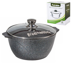 ГРАНИТ STAR Кастрюля 3,0л, арт. 43803